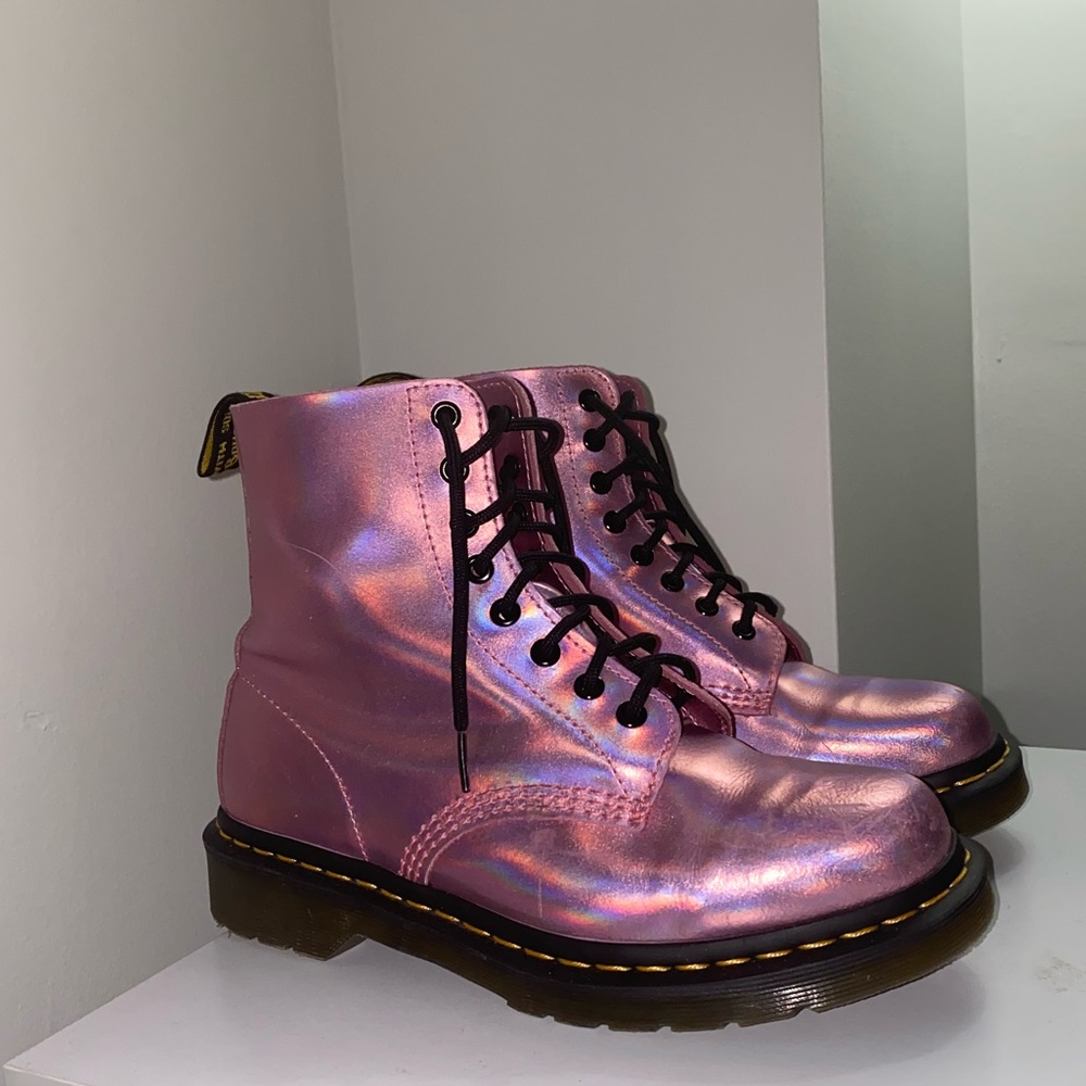 Dr. Martens Pascal RS Mallow Pink Ankle Boots